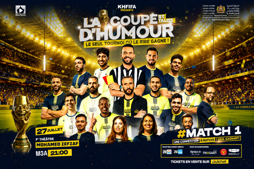 « COUPE D’HUMOUR » par Taliss : quand le football devient un terrain de comédie