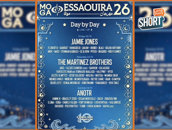 Festival: Le line-up IN se précise pour le MOGA Essaouira 2026