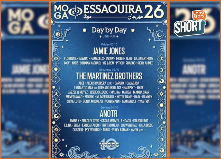 Festival: Le line-up IN se précise pour le MOGA Essaouira 2026
